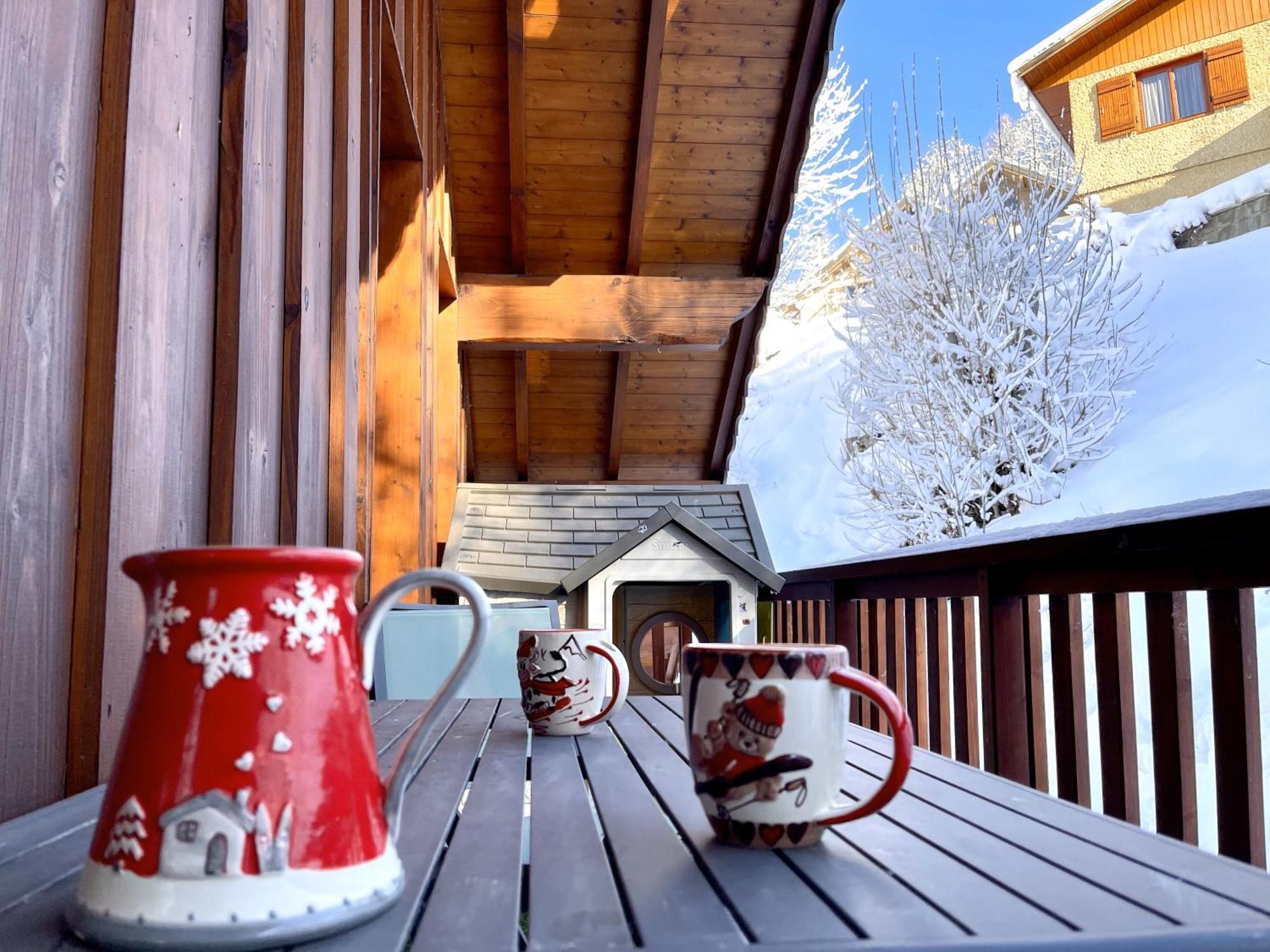 Apartamento Les Combettes De Valloire Exterior foto